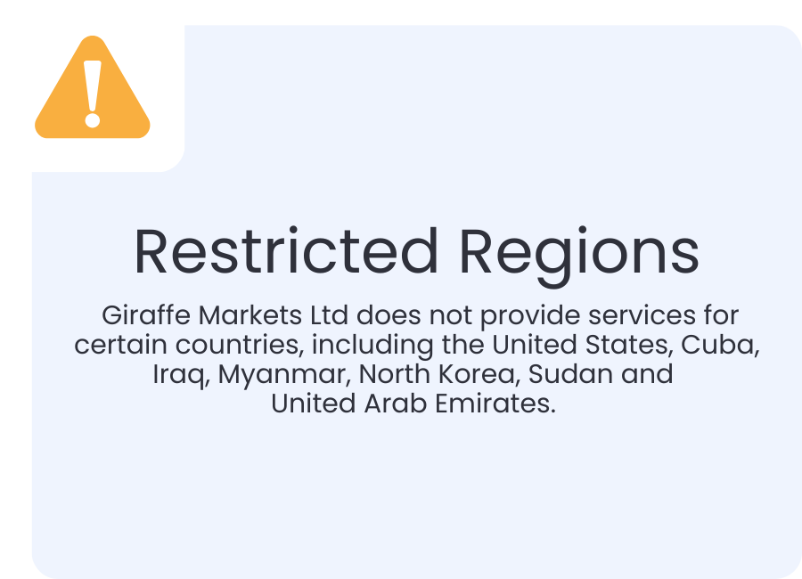 Restricted Regions Notice